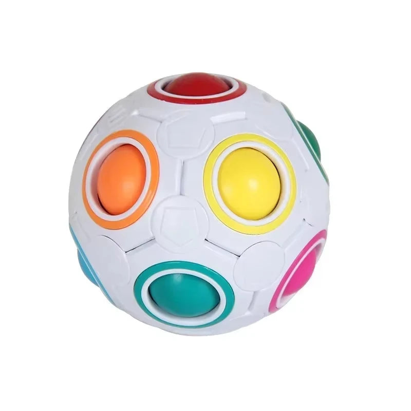 Magic Rainbow Ball Creative Magic Spheric Cube Puzzle Antistress Fidgets Toys fo Adults Stress Relief children's toy gift