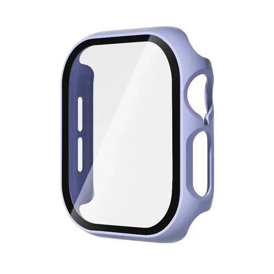 Tempered Glass+Cover For Apple Watch 10 42mm 46mm Matte Hard PC bumper Screen Protector Case iWatch series 10 42/46 Accessories