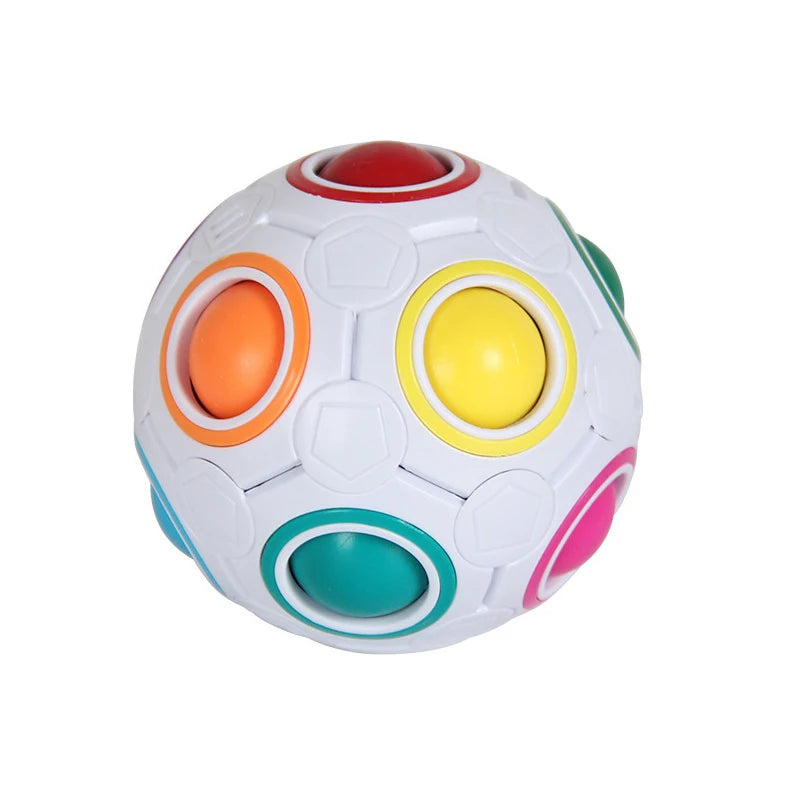 Magic Rainbow Ball Creative Magic Spheric Cube Puzzle Antistress Fidgets Toys fo Adults Stress Relief children's toy gift