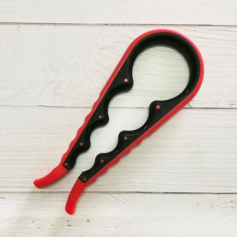 1PCS Jar Opener 4-in-1 Multifunction Screw Cap Jar Lid Openers Manual Tool Can Opener Bottle Can Lid Grip Wrench Kitchen Gadgets