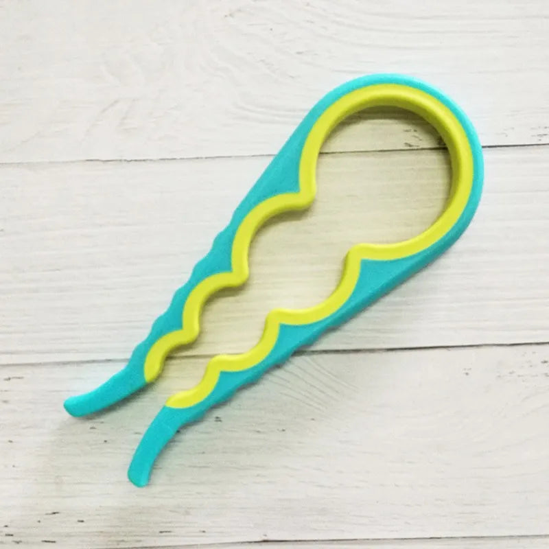 1PCS Jar Opener 4-in-1 Multifunction Screw Cap Jar Lid Openers Manual Tool Can Opener Bottle Can Lid Grip Wrench Kitchen Gadgets