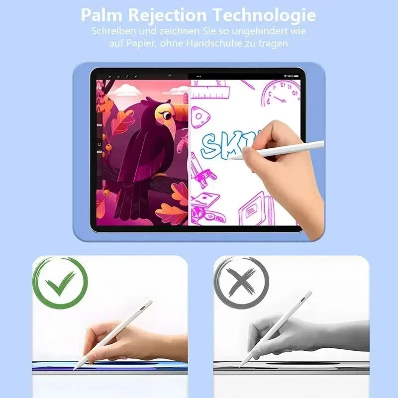 For Apple Pencil 2 Wireless Charging Palm Rejection Stylus Pen for iPad Air 4 5 Pro 11 12.9 Mini 6 Accessories for iPad Pencil