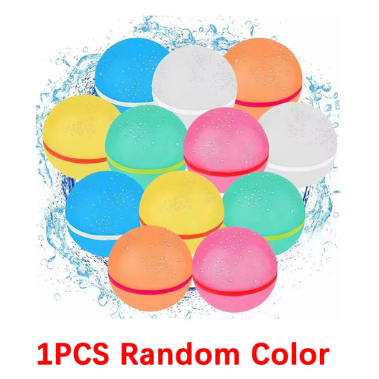 Reusable Water Balloon Magnetic Self Sealing Rapid Fill Water Balloons Outdoor Summer Toys For Kids Adults Water Ball Fight Game