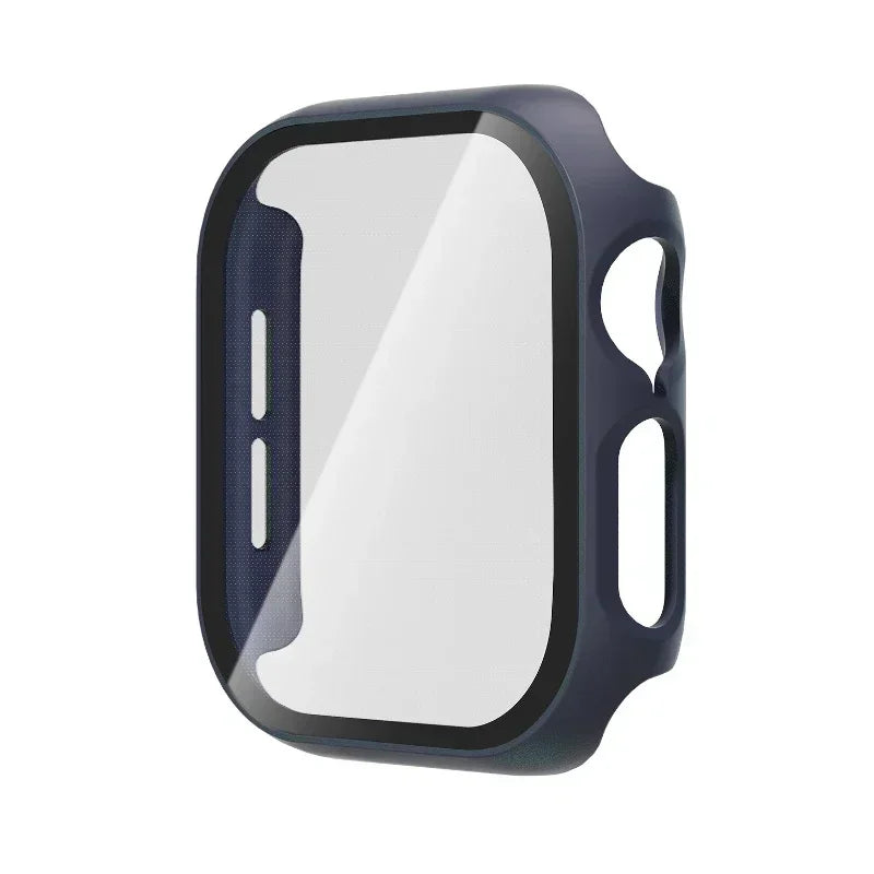 Tempered Glass+Cover For Apple Watch 10 42mm 46mm Matte Hard PC bumper Screen Protector Case iWatch series 10 42/46 Accessories